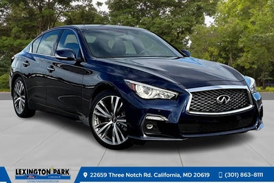 Photo of a 2021 Infiniti Q50 AWD Sensory 4DR Sedan for sale
