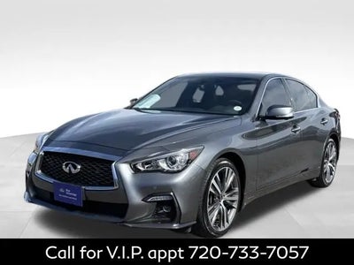 Photo of a 2021 Infiniti Q50 AWD Sensory 4DR Sedan for sale