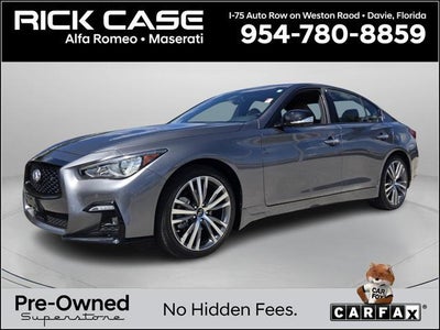 2023 Infiniti Q50 AWD Sensory 4DR Sedan