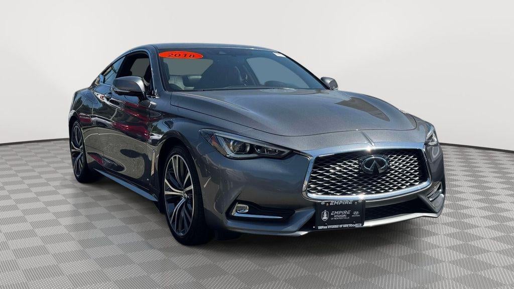 Preowned 2018 INFINITI Q60 3.0T Luxe for Sale