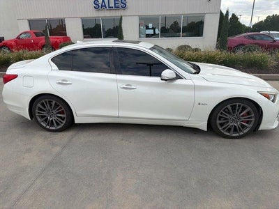 Photo of a 2017 Infiniti Q50 Red Sport 400 4DR Sedan for sale