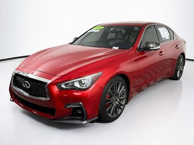 2019 Infiniti Q50 Red Sport 400 4DR Sedan