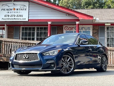 Photo of a 2019 Infiniti Q50 Red Sport 400 4DR Sedan for sale