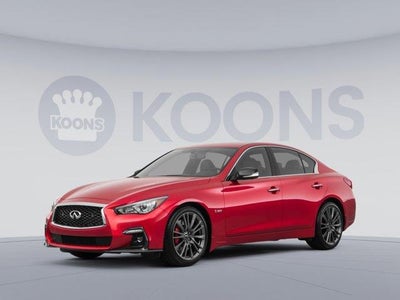 2018 Infiniti Q50 AWD Red Sport 400 4DR Sedan