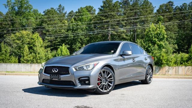 Preowned 2017 INFINITI Q50 Red Sport 400 for Sale