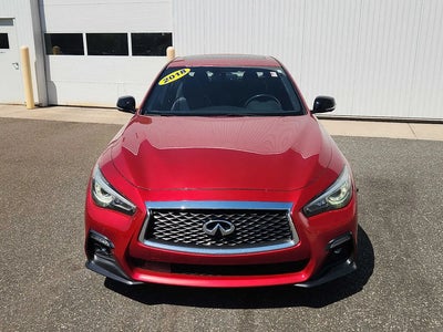 Photo of a 2018 Infiniti Q50 AWD Red Sport 400 4DR Sedan for sale