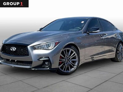 2023 Infiniti Q50 Red Sport 400 4DR Sedan
