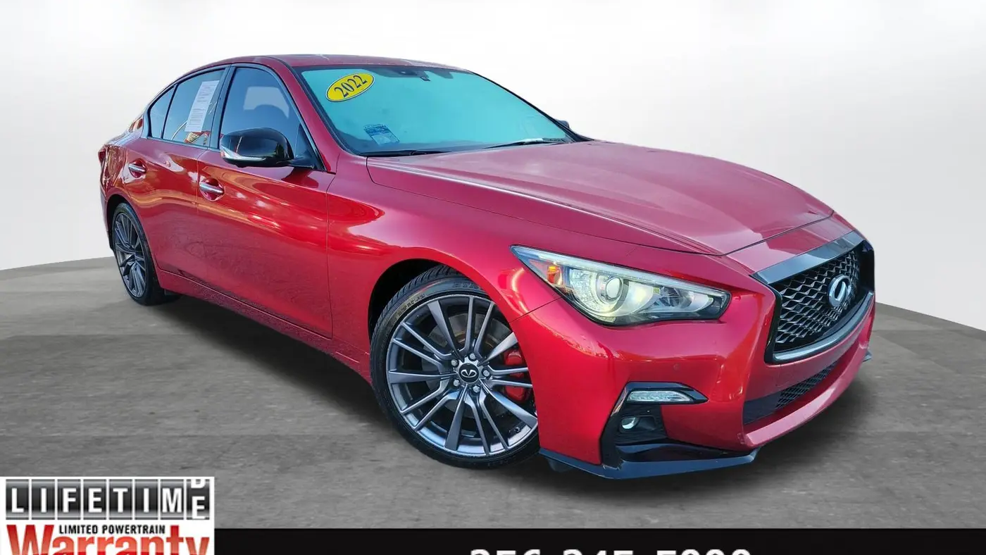 Preowned 2022 INFINITI Q50 Red Sport 400 for Sale