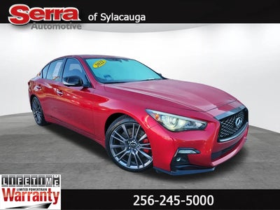 Photo of a 2022 Infiniti Q50 Red Sport 400 4DR Sedan for sale