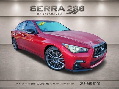 2022 Infiniti Q50 Red Sport 400 4DR Sedan