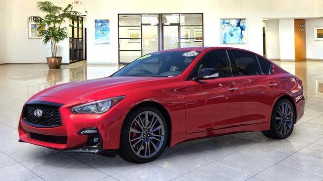 Preowned 2023 INFINITI Q50 Red Sport 400 for Sale