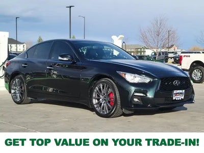 Photo of a 2024 Infiniti Q50 AWD Red Sport 400 4DR Sedan for sale