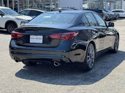 2023 Infiniti Q50 AWD Red Sport 400 4DR Sedan