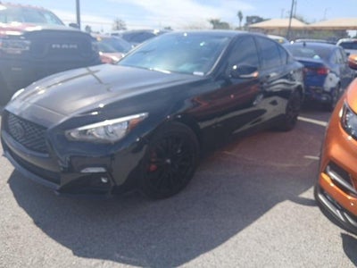 Photo of a 2023 Infiniti Q50 AWD Red Sport 400 4DR Sedan for sale