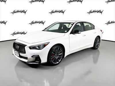 Photo of a 2022 Infiniti Q50 AWD Red Sport 400 4DR Sedan for sale