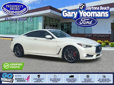 Photo of a 2017 Infiniti Q60 AWD Red Sport 400 2DR Coupe for sale