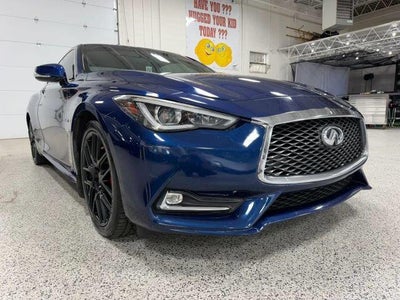 2017 Infiniti Q60 AWD Red Sport 400 2DR Coupe