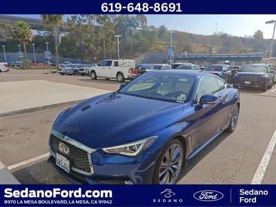 Photo of a 2018 Infiniti Q60 AWD Red Sport 400 2DR Coupe for sale