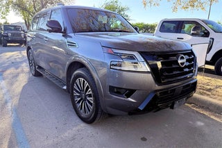 2022 Nissan Armada with Gun Metallic Exterior