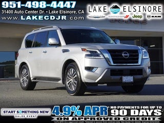 2024 Nissan Armada with Brilliant Silver Metallic Exterior