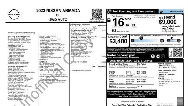 2023 Nissan Armada SL