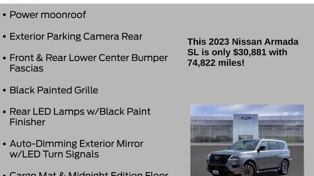 2023 Nissan Armada SL