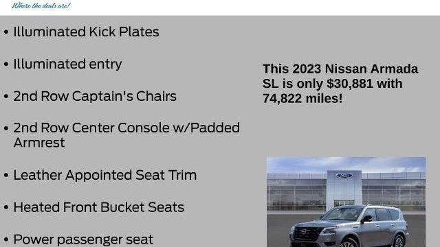 2023 Nissan Armada SL