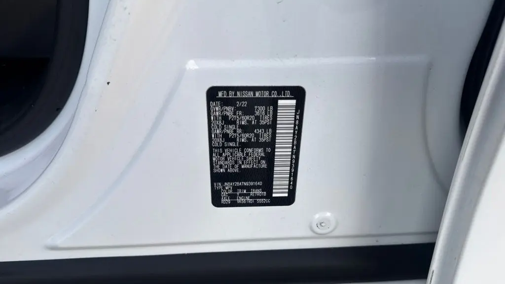 2022 Nissan Armada SL