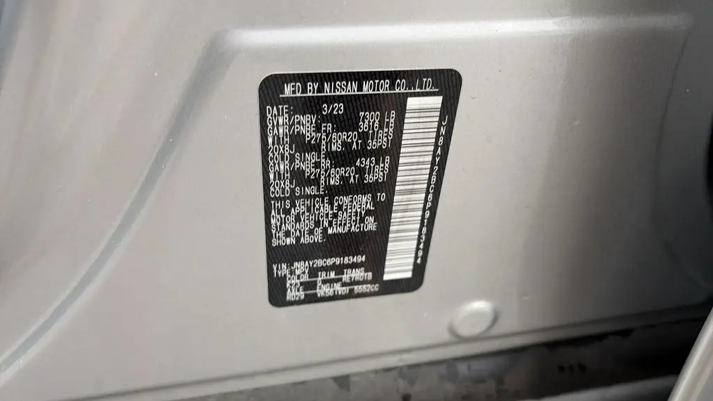2023 Nissan Armada SL