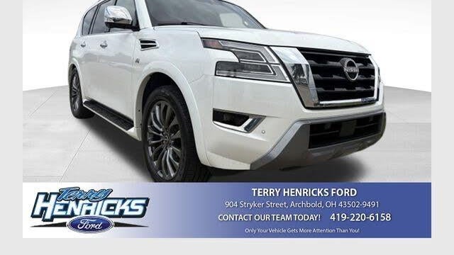 Preowned 2021 Nissan Armada Platinum for Sale