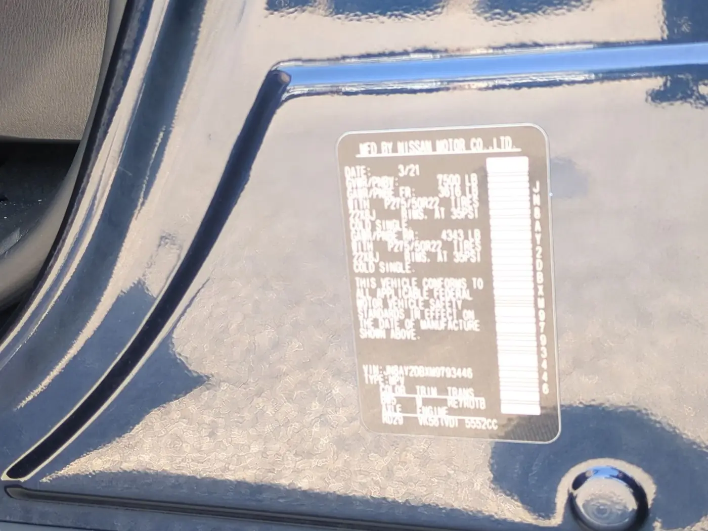 2021 Nissan Armada - $30,900