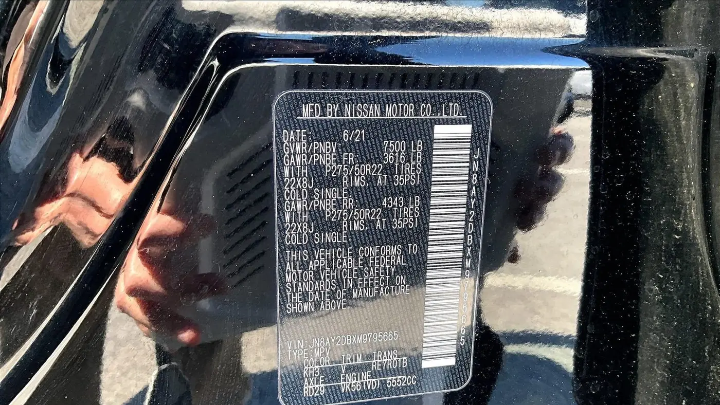2021 Nissan Armada Platinum