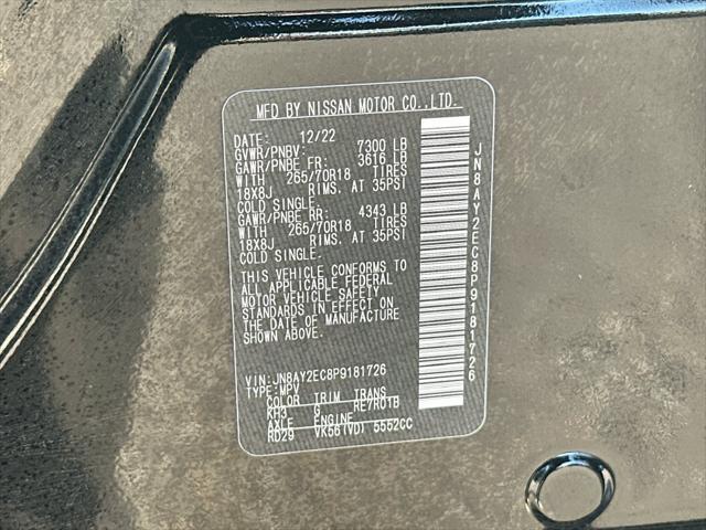 2023 Nissan Armada - $31,580