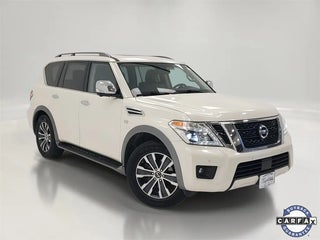 2020 Nissan Armada with Pearl White Tricoat Exterior