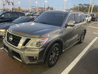 2020 Nissan Armada with Gun Metallic Exterior