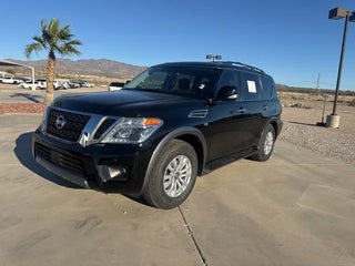 2020 Nissan Armada with Super Black Exterior