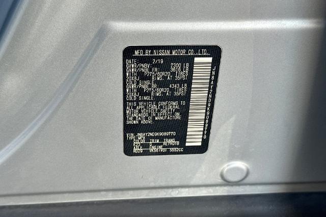 2019 Nissan Armada - $20,955