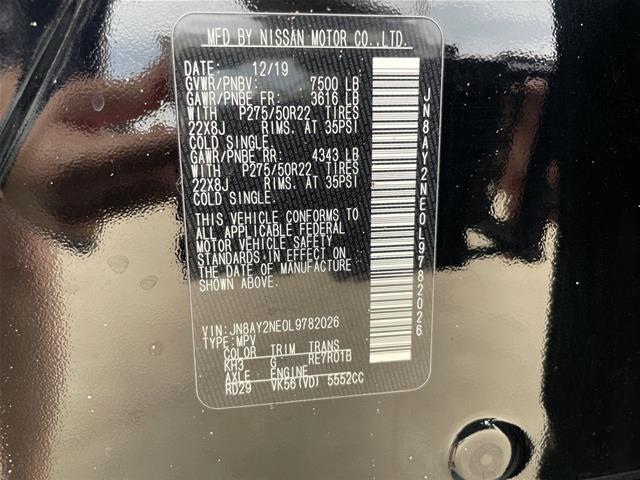 2020 Nissan Armada - $23,995