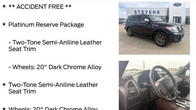 2019 Nissan Armada SV