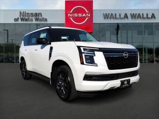 2026 Nissan Armada with Aspen White Tricoat Exterior