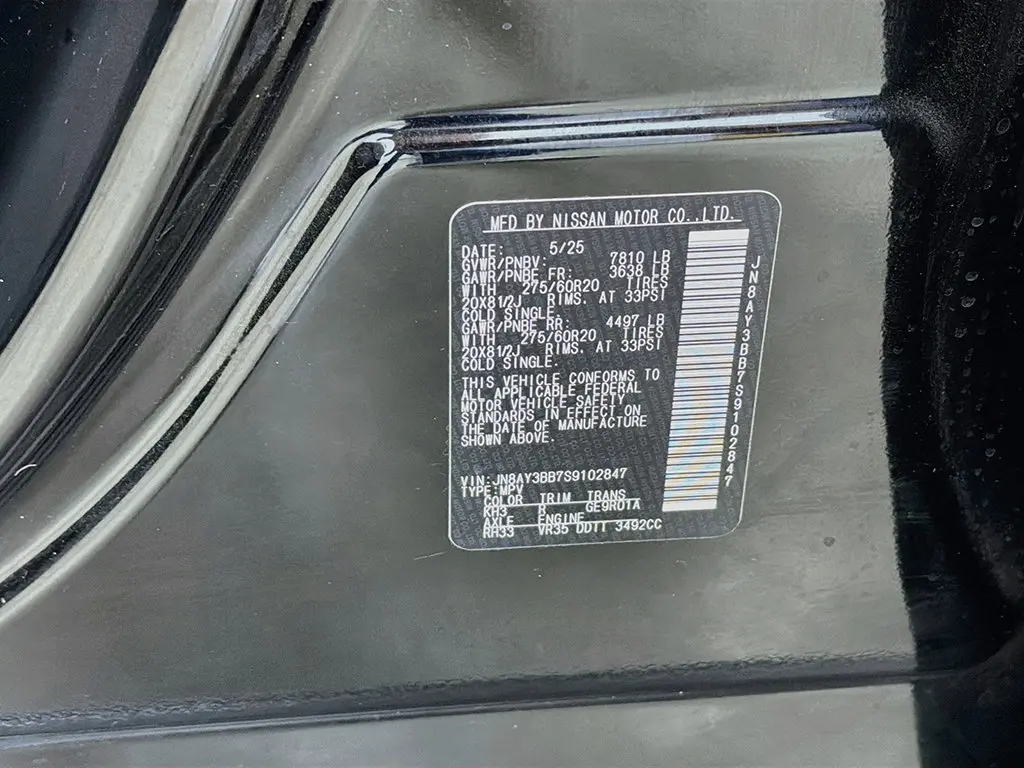2025 Nissan Armada - $54,727