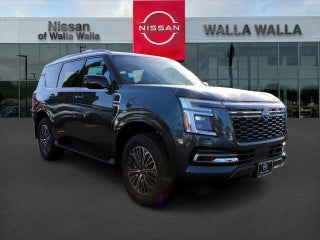 2026 Nissan Armada with Alpine Metallic Exterior