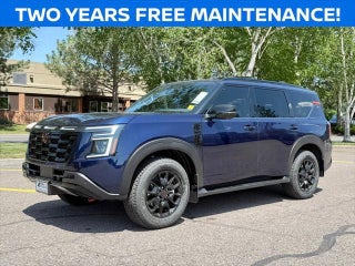 2025 Nissan Armada with Deep Ocean Blue Pearl Exterior