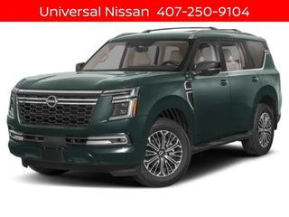 2026 Nissan Armada with Alpine Metallic Exterior