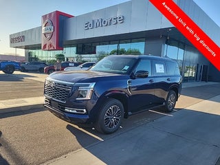 2025 Nissan Armada with Deep Ocean Blue Pearl Exterior