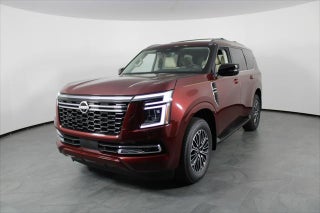 2026 Nissan Armada with Coulis Red Pearl Exterior