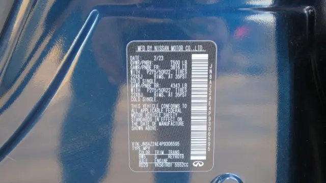 2023 INFINITI QX80 Premium Select