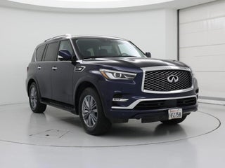 2024 INFINITI QX80 with Hermosa Blue Exterior