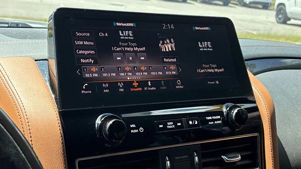 2024 INFINITI QX80 Sensory