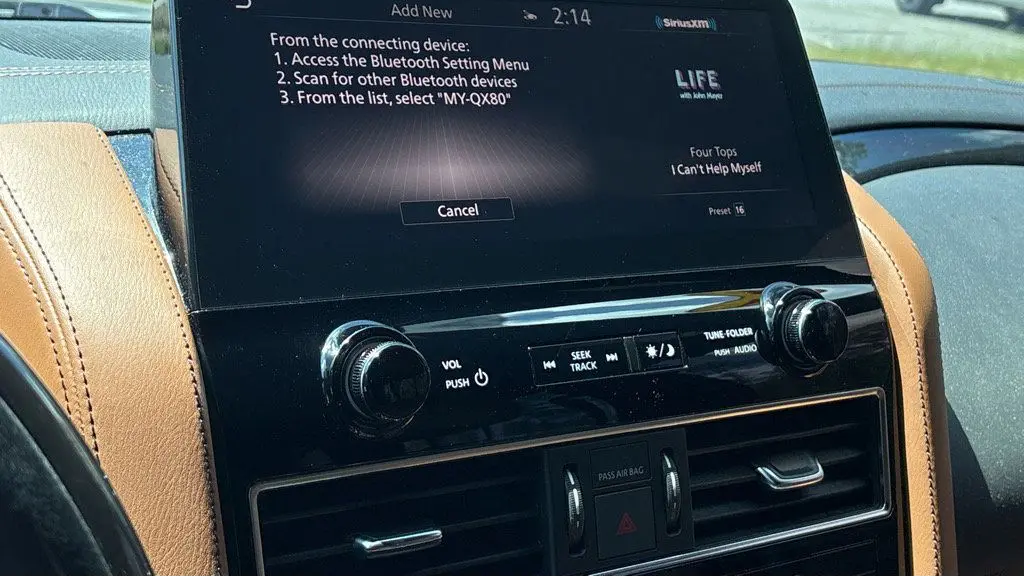 2024 INFINITI QX80 Sensory